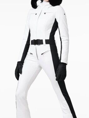 Goldbergh Parry ski suit Size 36NL (US size6) White&Black